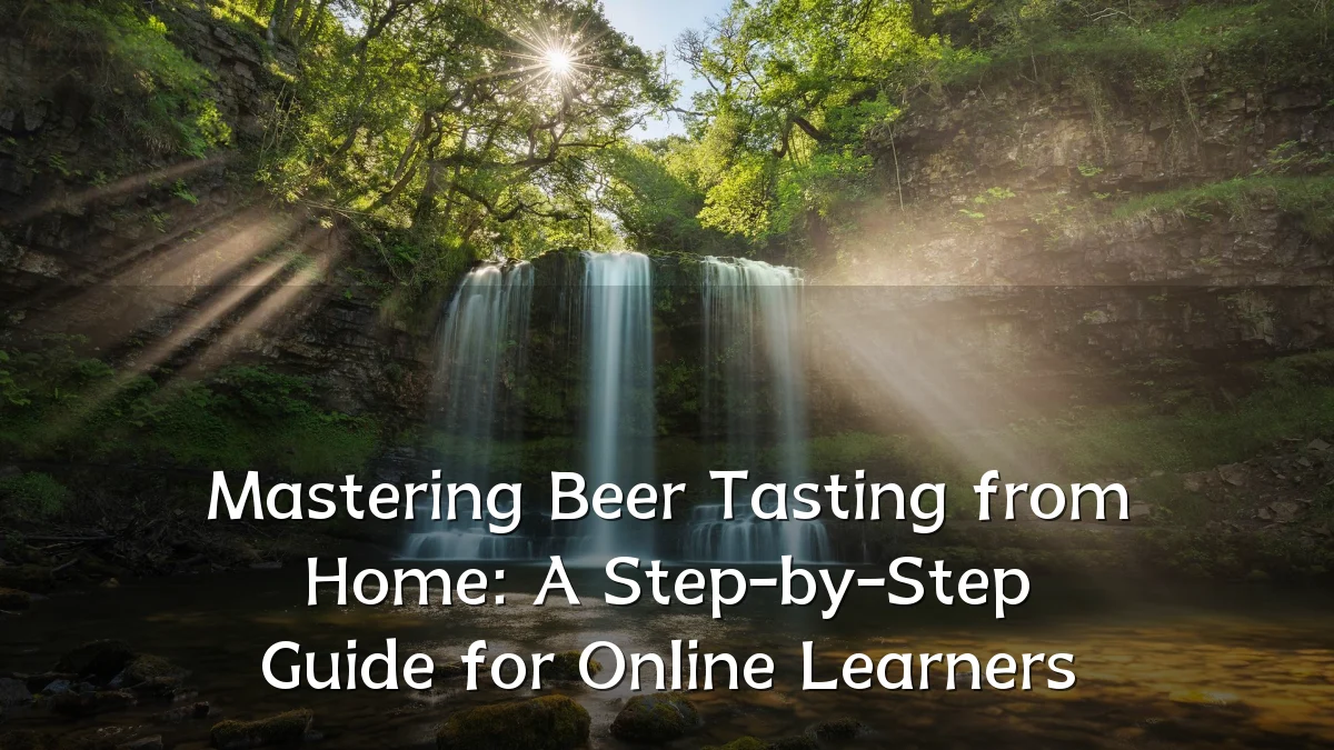 Mastering Beer Tasting from Home: A Step-by-Step Guide for Online Learners
