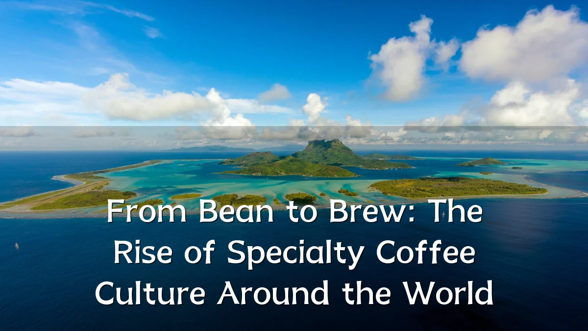 From Bean to Brew: The Rise of Specialty Coffee Culture Around the World