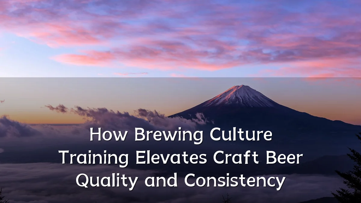 How Brewing Culture Training Elevates Craft Beer Quality and Consistency