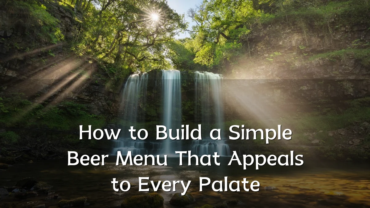 How to Build a Simple Beer Menu That Appeals to Every Palate